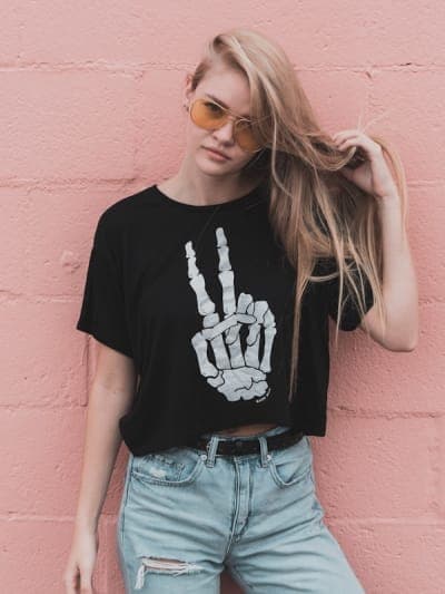 Playera Estampada Urbana